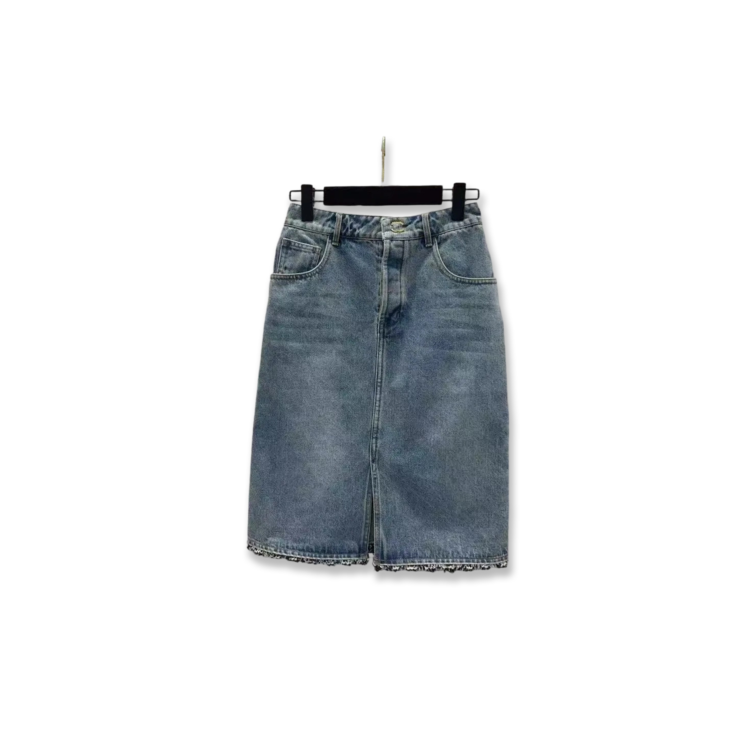 CHANEL DENIM SKIRT
